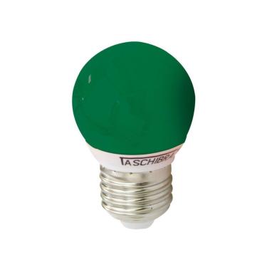 Imagem de Lâmpada LED Bolinha Taschibra 1W 127v Luz Verde - caixa com 6 Unidade - Verde