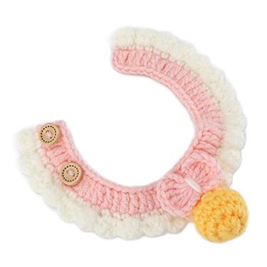 Imagem de Coleira de pato, gola de pato ajustável universal macio de ganso para aquecimento de pássaros (rosa, M)