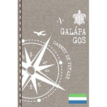 Imagem de Galapagos Carnet de Voyage: Cahier de Voyageurs Dot Grid Pointillé A5 - Dotted Journal de bord pour Ecrir. Livre pour l'écriture, dessiner. Souvenirs d'activités vacances - Notebook á points