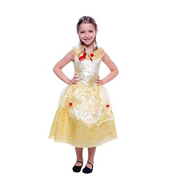 Imagem de Fantasia Princesa Bela (Bela e a Fera) Infantil Luxo Rubies P 2-4