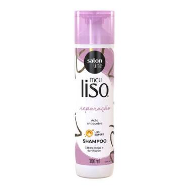 Imagem de Shampoo Salon Line Meu Liso Muito + Longo 300ml Não Corta Recupera Pro