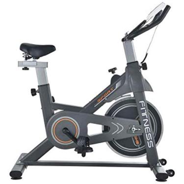 Imagem de Bicicletas ergométricas Aeróbicas para Uso Interno Silencioso Bicicleta Spinning Equipamento de Fitness Pedal para Casa Bicicleta Ergométrica Perda de Peso-Cinza Atualizado