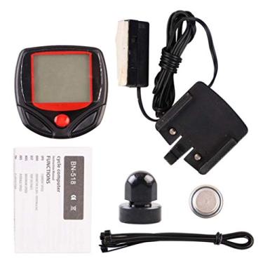 Imagem de B Baosity Road Bike Bicicleta Ciclo Display LCD Velocímetro Digital Computador Odômetro Odômetro