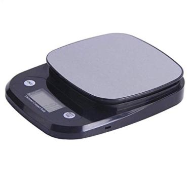 Imagem de balança alimentar digital balanças de cozinha digitais, balanças de cozinha com design ultra fino e elegante, balança de cozinha com ecrã LCD