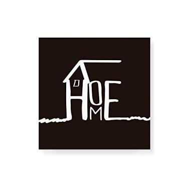 Imagem de Arte Maníacos Quadro Decorativo em Tela Canvas Home Fundo Preto - 50x50cm