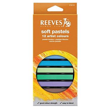 Imagem de Winsor & Newton Conjunto de 12 cores pastel macio Reeves, Sortidas, 8790125