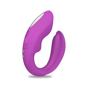 Imagem de Estimuladores de Clitóris Feminino Estimulador Ponto G Poderoso Com 2 Motores Brinquedo Sexual Zatla (Roxo)