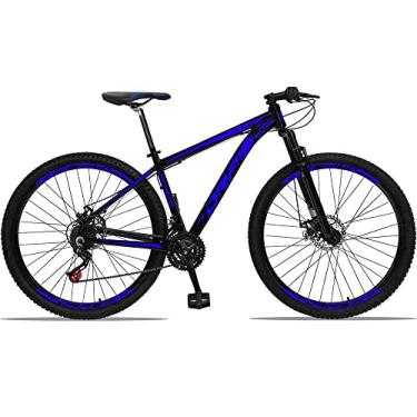 Imagem de Bicicleta Aro 29 Drais Aluminum 21v Freio a Disco PRETO AZUL 17