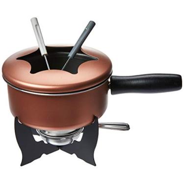 Imagem de Brinox - Conjunto para Fondue de 10 Peças - Marrom (Cobre)