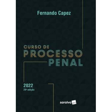 Imagem de Livro - Curso De Processo Penal - 29ª Edição 2022