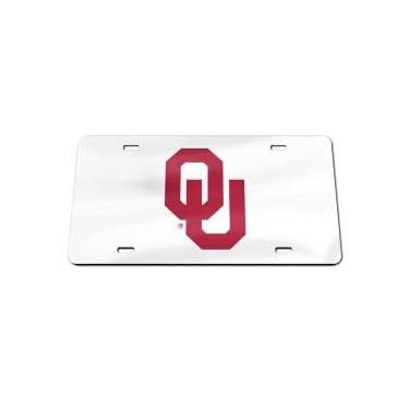 Imagem de WinCraft Oklahoma, University of S77337 placas de licença clássicas de acrílico