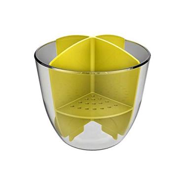 Imagem de Escorredor de Talheres, Transparente, Amarelo, Crippa