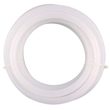Imagem de DERPIPE Tubo de silicone – 1/4" ID 1/2" OD grau alimentício flexível grosso para transferência de bomba de fabricação caseira 3 metros (3 m) de comprimento