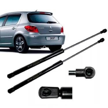 Imagem de Par Amortecedor Porta Mala Peugeot 307 2002 2003 2004 2005 2006 2007 2008 2009 2010 2011 2012