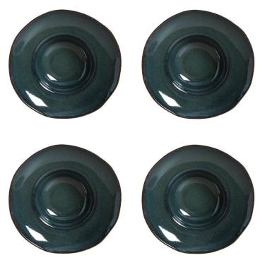 Imagem de Conjunto de Pratos para Massa/Risoto 04 Peças Orgânico Oceano Porto Brasil