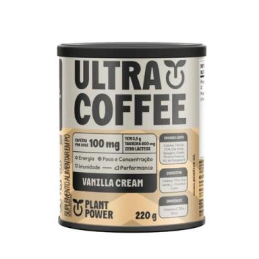 Imagem de Ultra Coffee Plant Power Vanilla Cream 220g, Vanilla Cream