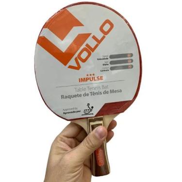 Imagem de Raquete Tenis Mesa Vollo Profissional Impulse Aprovada ITTF - Ref VT60