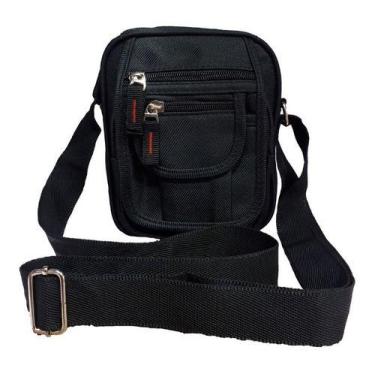 Imagem de Shoulder Ba Portável Masculina Preto Organizar Envio 24 Hora - JM, lis