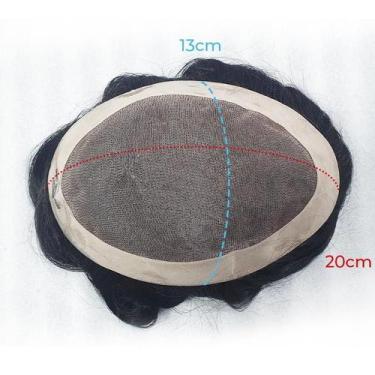 Imagem de Prótese Capilar Híbrida 13X20 - Micropele + Tela Lace - Cherey