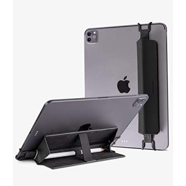 Imagem de Goospery Suporte de estojo para Apple Pencil [1ª e 2ª geração] com fecho magnético, bolsa de couro compatível com iPad Pro 12,9 11" Air 4th 5th - preto