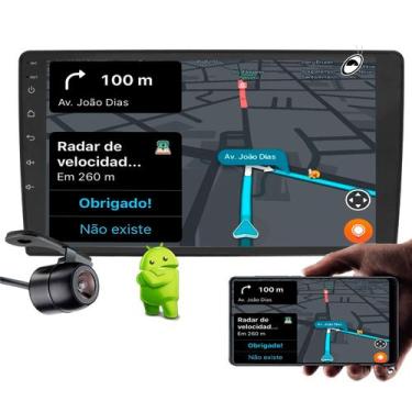 Imagem de Multimídia 9'' Polegadas H-Tech HT-9864CA Android 4GB RAM 64GB + Câmer