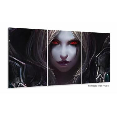 Imagem de Quadro Decorativos Warcraft com 120x60 3 peças - Wall Frame