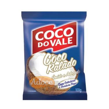 Imagem de Coco ralado úmido e adocado coco do vale, 100G
