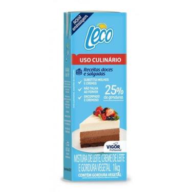 Imagem de Creme Misto Culinário 25% 1kg - Leco