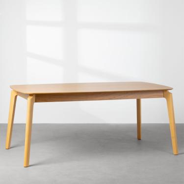 Imagem de Mesa de Jantar Lalá Retangular Carvalho Americano – 1,80 x 1m Mesa de Jantar Lalá Retangular Carvalho Americano – 1,80m x 1m
