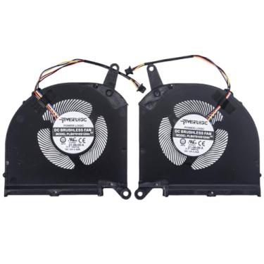 Imagem de QRFAX Ventoinha De Resfriamento De Cpu+Gpu De Substituição Para Gigabyte Aero 15 Oled, Aero 17 Hdr Xa, Rp75Xa Rp77Xa, Para Aorus 15G 17G Yb Xb Wb Kb Sb Yc Xc Yd Xd Kd, P/N: Plb07010S12Hh (0,28" De