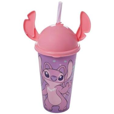 Imagem de Copo com Tampa Ludica Disney Angel 500ml 17450 - Plasútil - PLASUTIL