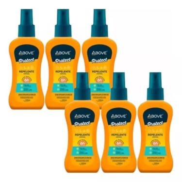 Imagem de Kit 6 Repelente Corporal Above Contra Insetos 200ml Off