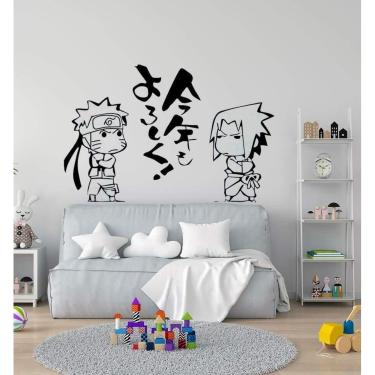 Imagem de Adesivo De Parede Naruto E Sasuke