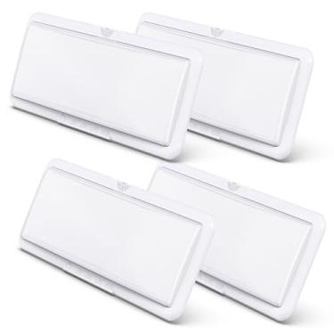 Imagem de Leisure LED Luminária De Teto Led Para Rv, 14" X 5,5", 950 Lúmens, Com Interruptor De Dimmer Sensível Ao Toque, Iluminação Interna Para Carro/Rv/Trailer/Campista/Barco, Cc 12V, Branco Natural, 4000