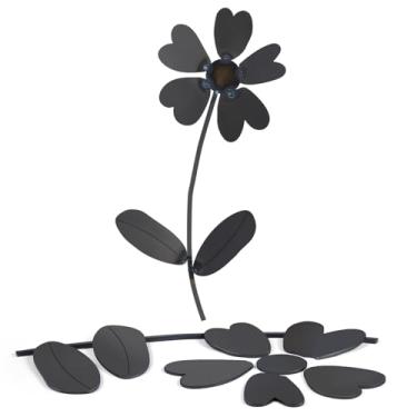 Imagem de Therwen Kits de soldagem flor 12,01 x 4,25 polegadas cupons de soldagem DIY kit de prática de soldagem arte de aço treinamento de soldagem metal adequado para iniciantes MIG Arc Stick TIG Gas