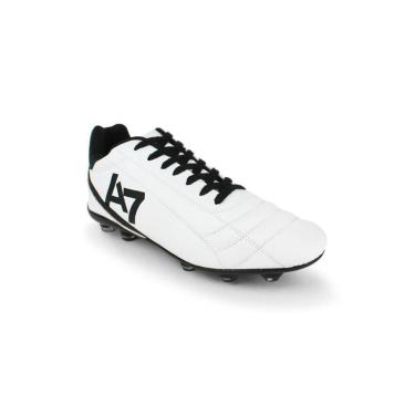 Imagem de Chuteira Aviation7 Futebol Campo Gramado A Com Travas Profissional Reforçada Masculina-Masculino