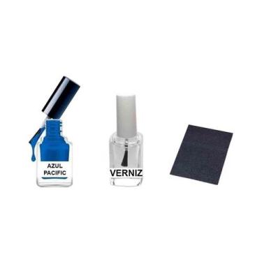 Imagem de Tinta Retoque Tira Risco Carro Jeep - Azul Pacific - Jhow Adesivos