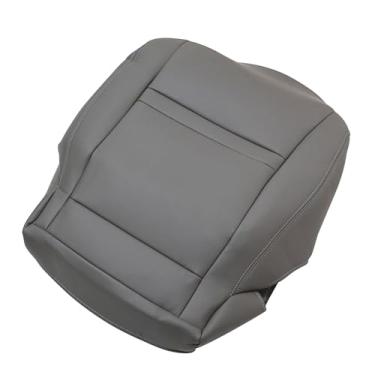 Imagem de Vigoraze Capa de assento de couro de substituição da parte inferior do motorista dianteiro cinza compatível com Toyota Land Cruiser 1990 1991 1992 1993 1994 1995 1996 1997