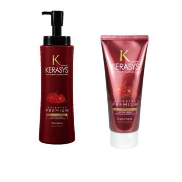 Imagem de Kit Shampoo Oriental Red Camellia 600ml+Mascara Oriental - Kerasys