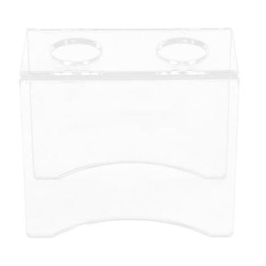 Imagem de UPKOCH Suporte Para Casquinha De Sorvete Com 2 Furos Em Acrílico Transparente, Sushi Roll, Exposição Alimentos, Festas, Aniversários, Casamentos E Outras Datas Comemorativas