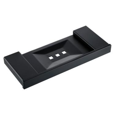 Imagem de Conjunto de banheiro preto fosco SUS304 - Suporte para toalhas, suporte para papel higiênico, suporte de parede, saboneteira