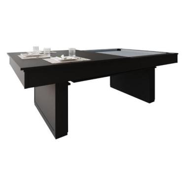 Imagem de Mesa de Sinuca/Bilhar com Tampo de Jantar - 2,20x1,20 - Nelson Bilhare