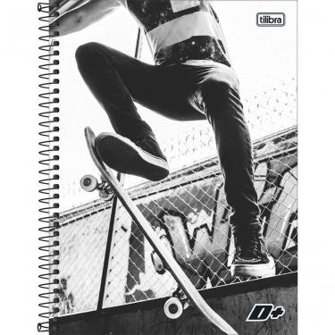 Imagem de Caderno Espiral Capa Dura Universitário 16 Matérias D+ 320 Folhas Skate 2