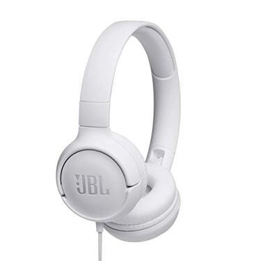 Imagem de JBL TUNE 500 – Fones de ouvido supra-auriculares com fio – Branco