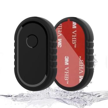 Imagem de Pacote com 2 capas compatíveis com Samsung Galaxy SmartTag2, suporte inteligente à prova d'água com adesivo adesivo, rastreador GPS oculto, capa de proteção para bagagem, carro, bolsa, chaves