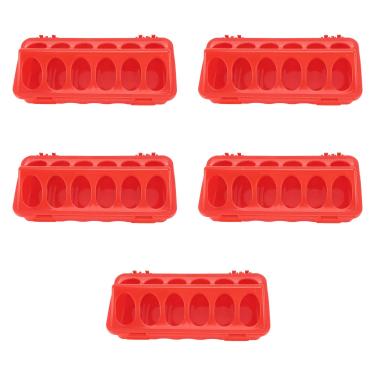 Imagem de WALFRONT 5pcs Anti -Spill Flip Topeon Alimentador Com Função de Alimentação Automática, Sem Confusão