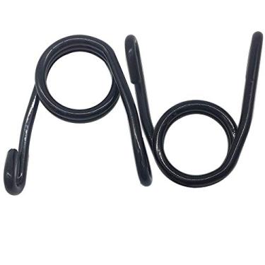 Imagem de Molas de assento Solo Preto 5 cm para Harley Honda Yamaha Kawasaki Suzuki Chopper Touring Softail Sportster Dyna