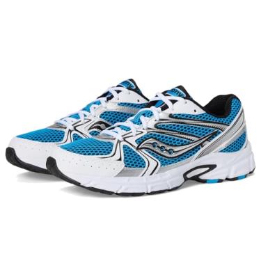 Imagem de Saucony Ride Millennium, Branco/azul Diva, 12 Women/10.5 Men