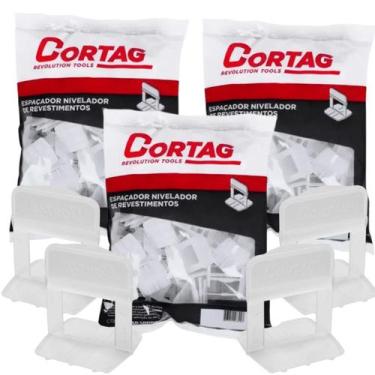 Imagem de Kit espaçadores nivelador 3,0mm cortag, 50 UNIDADES