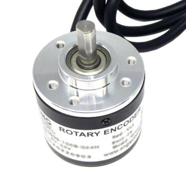Imagem de Encoder Incremental 500 Pulsos Canal Ab Npn Coletor Aberto Eixo 6Mm 5-